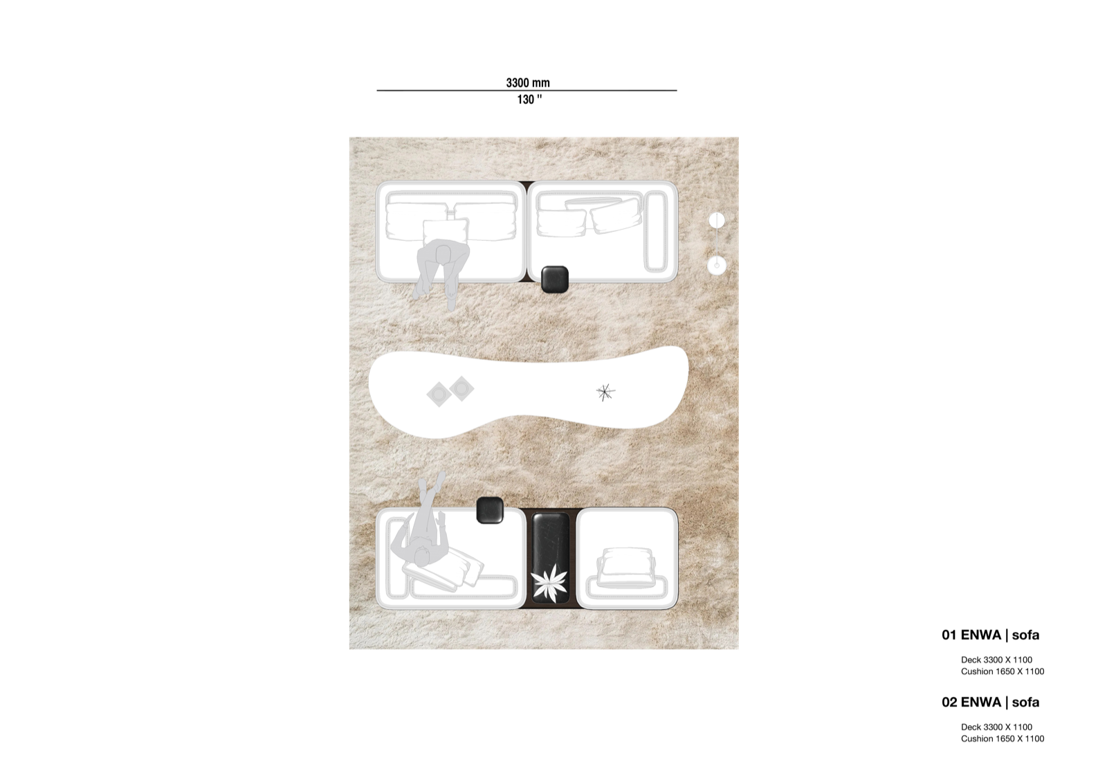 Corner Lounge layout