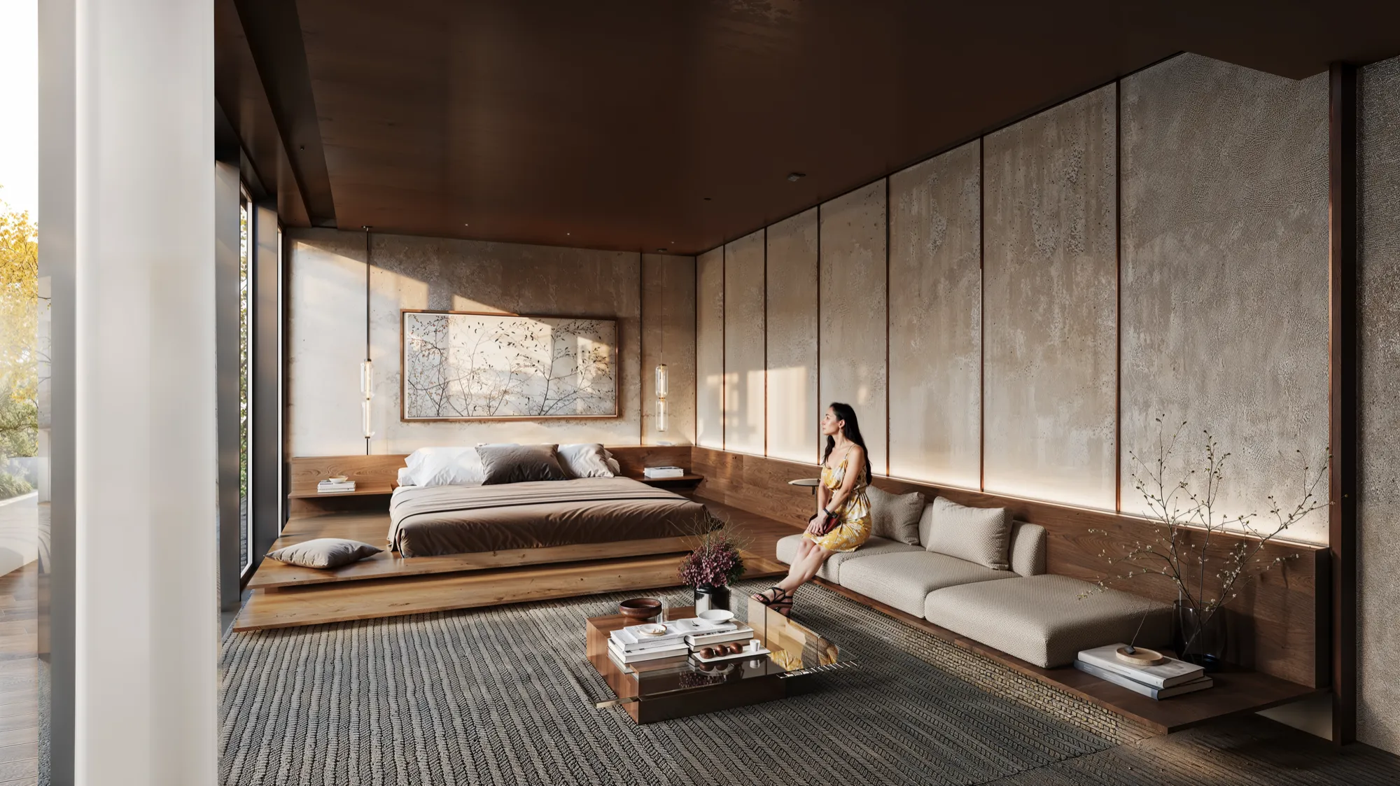 Timeless Fusion Master Bedroom