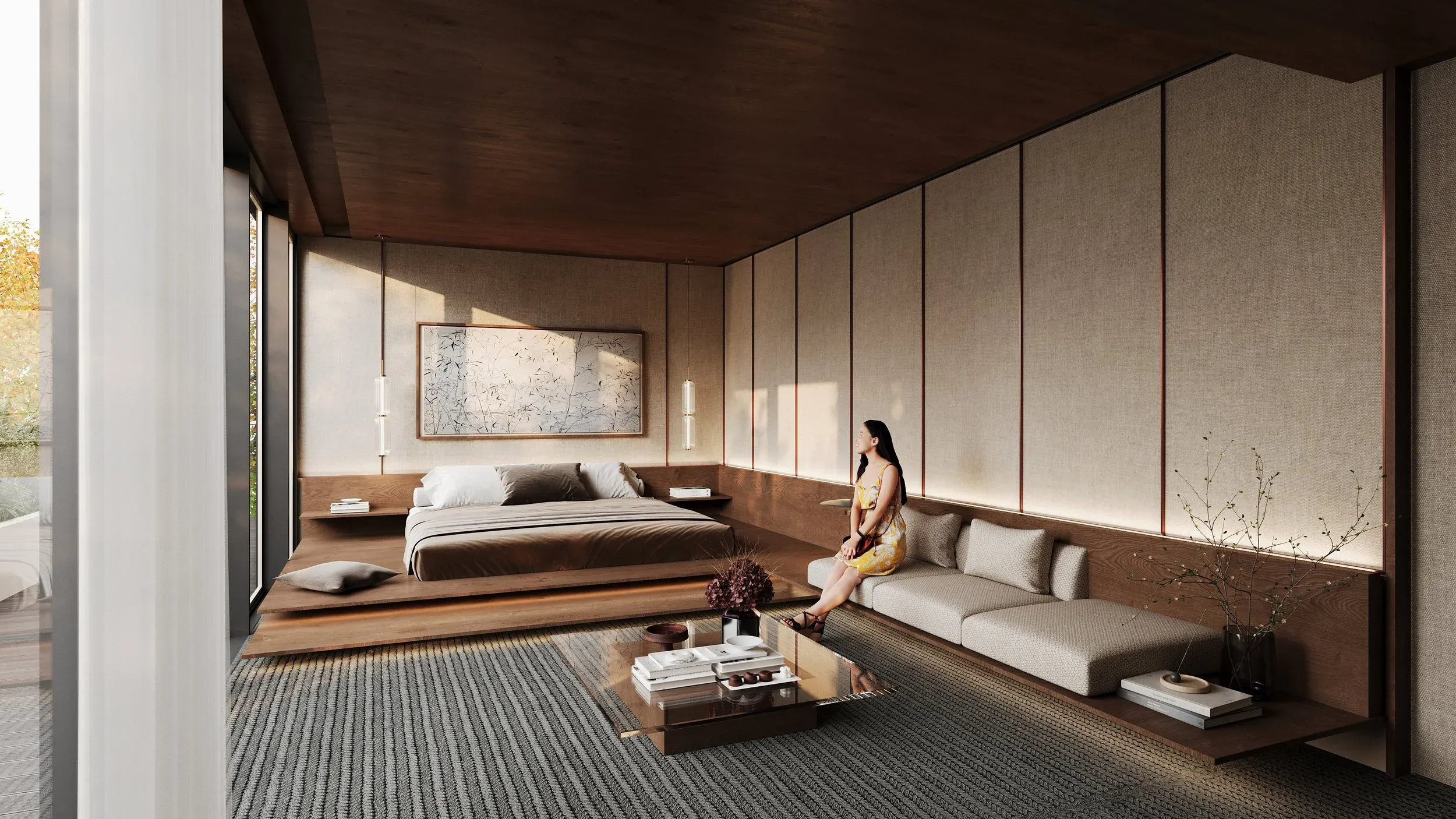 Timeless Fusion Master Bedroom