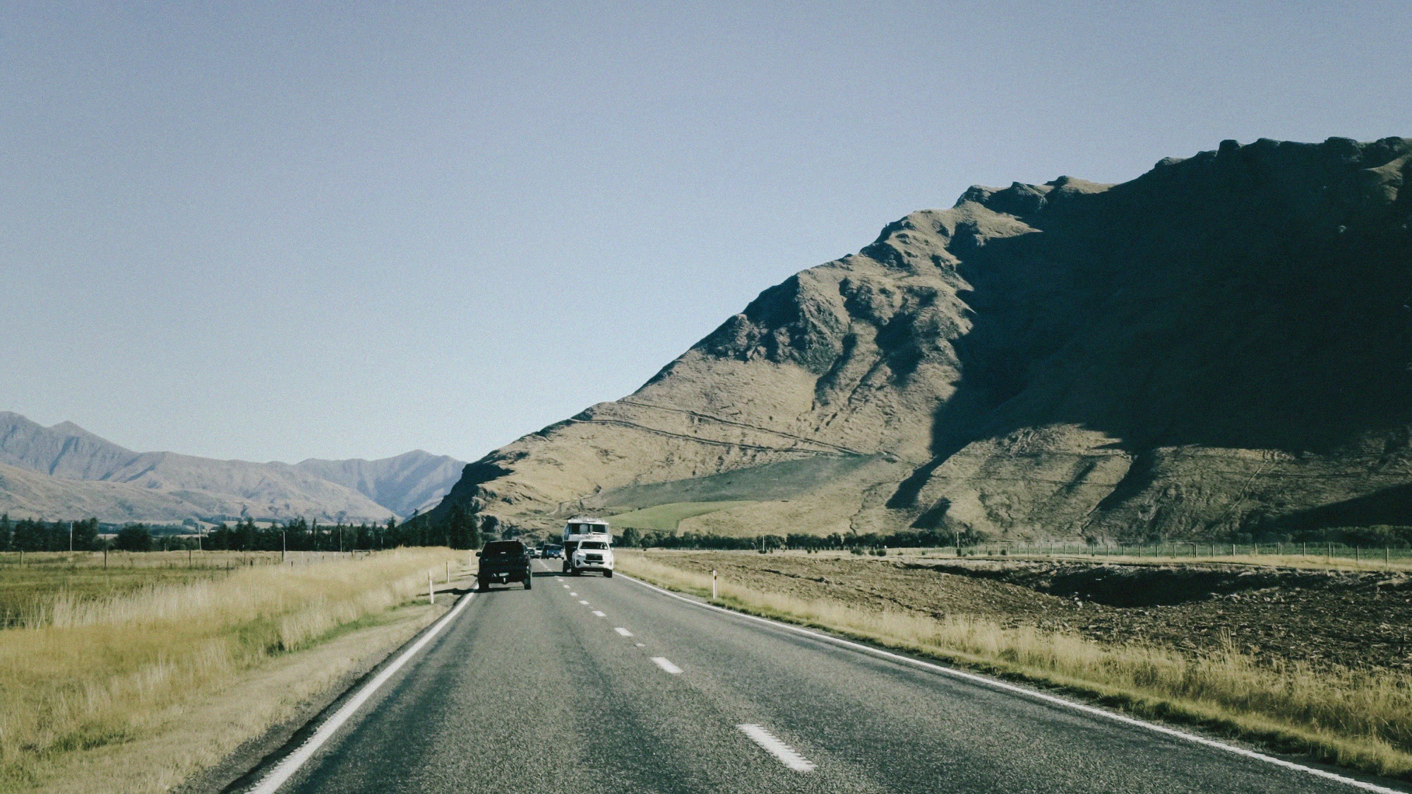 Mountain road, South Island