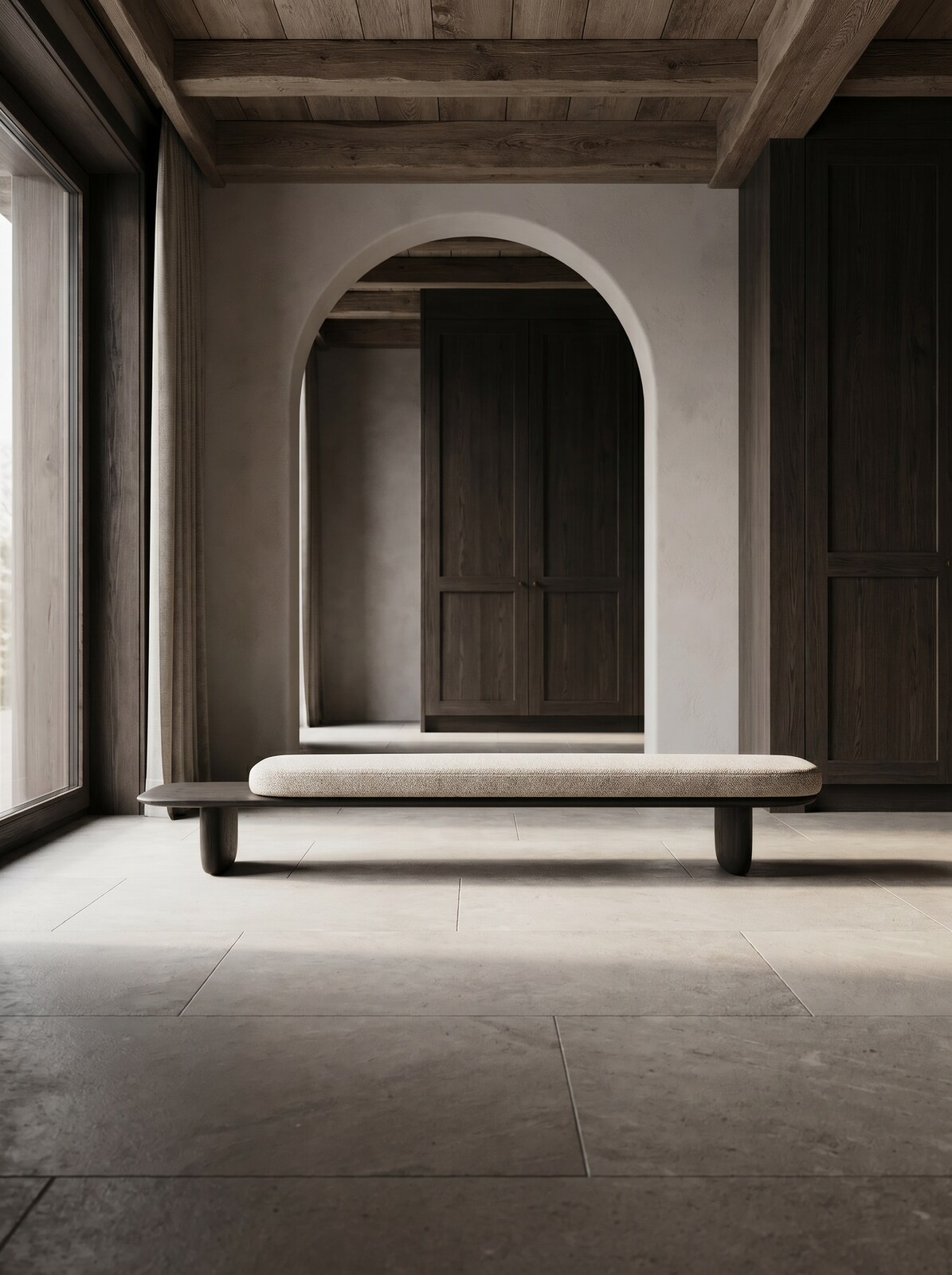 Kawa am Eingang einer privaten Suite