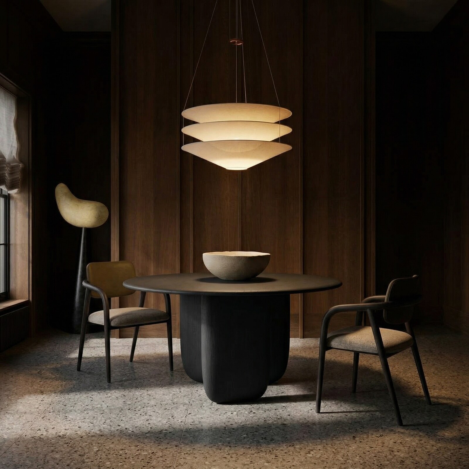 Maru Dining Table set with Yume Chairs