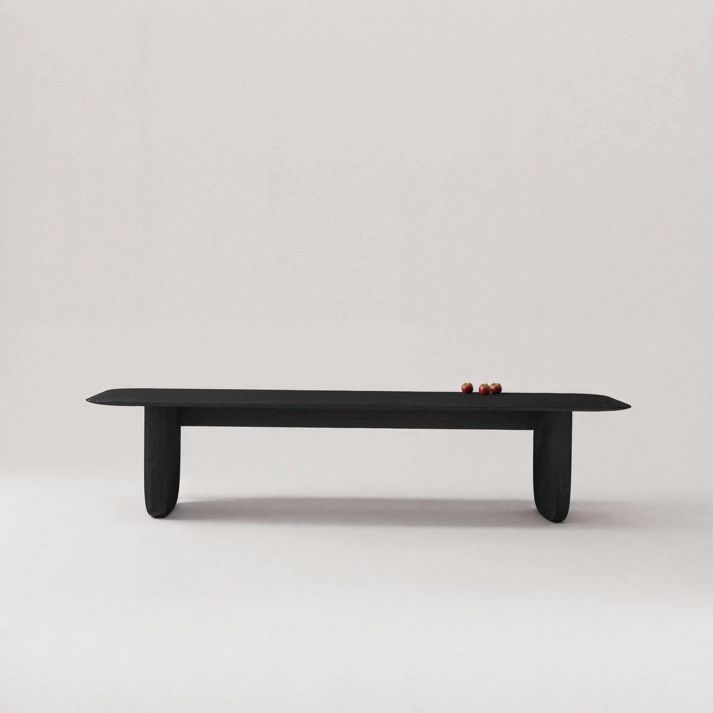 Sen Dining Table, charcoal oak
