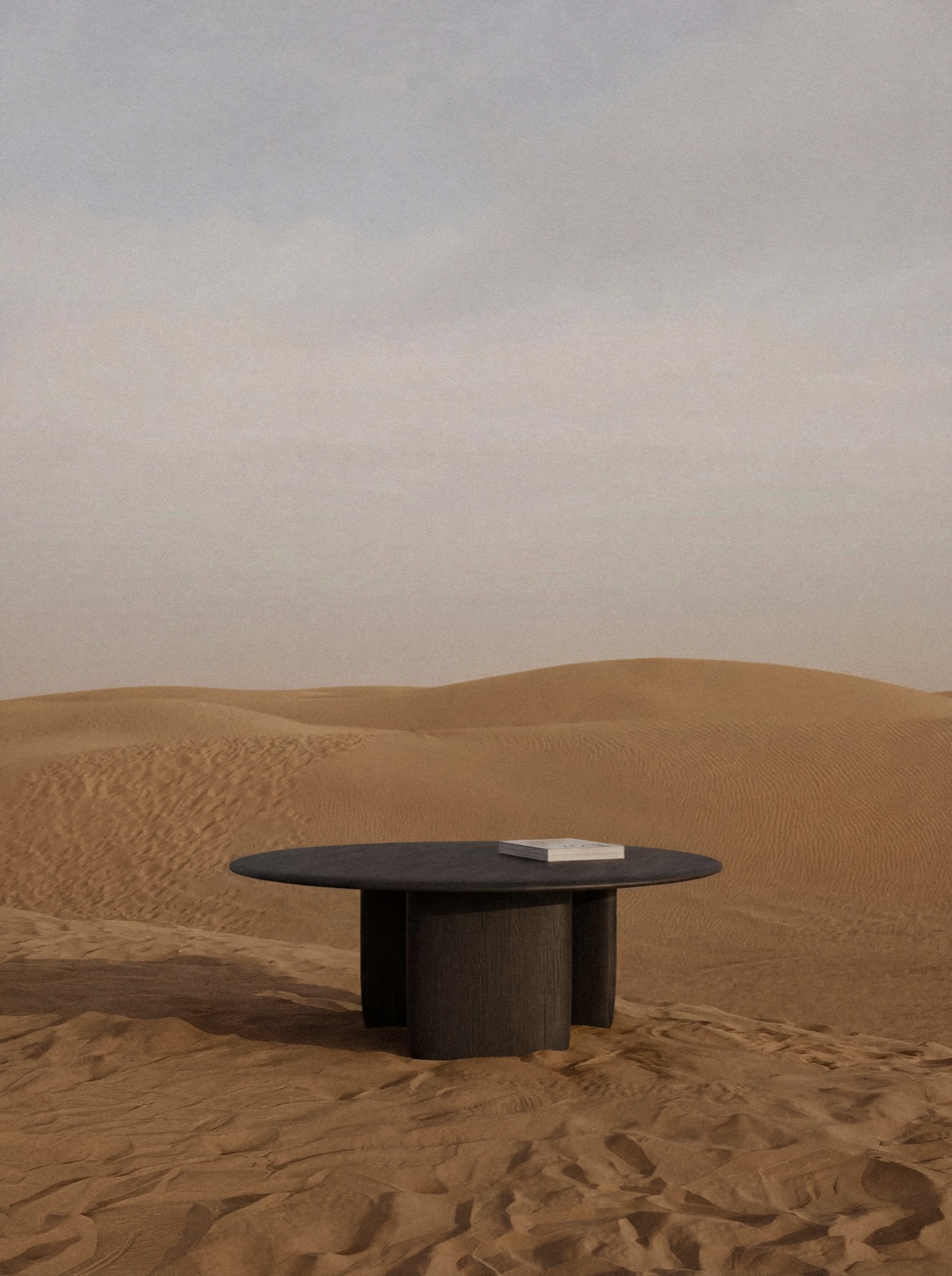 Maru Dining Table side view