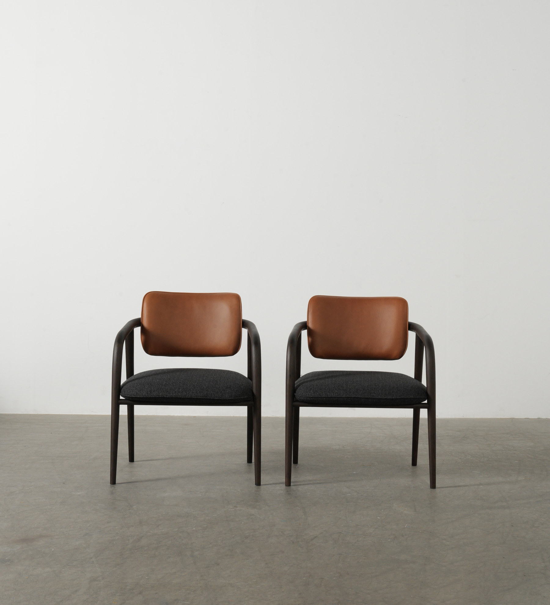 ENWA Yume Chair, two chairs in the studio