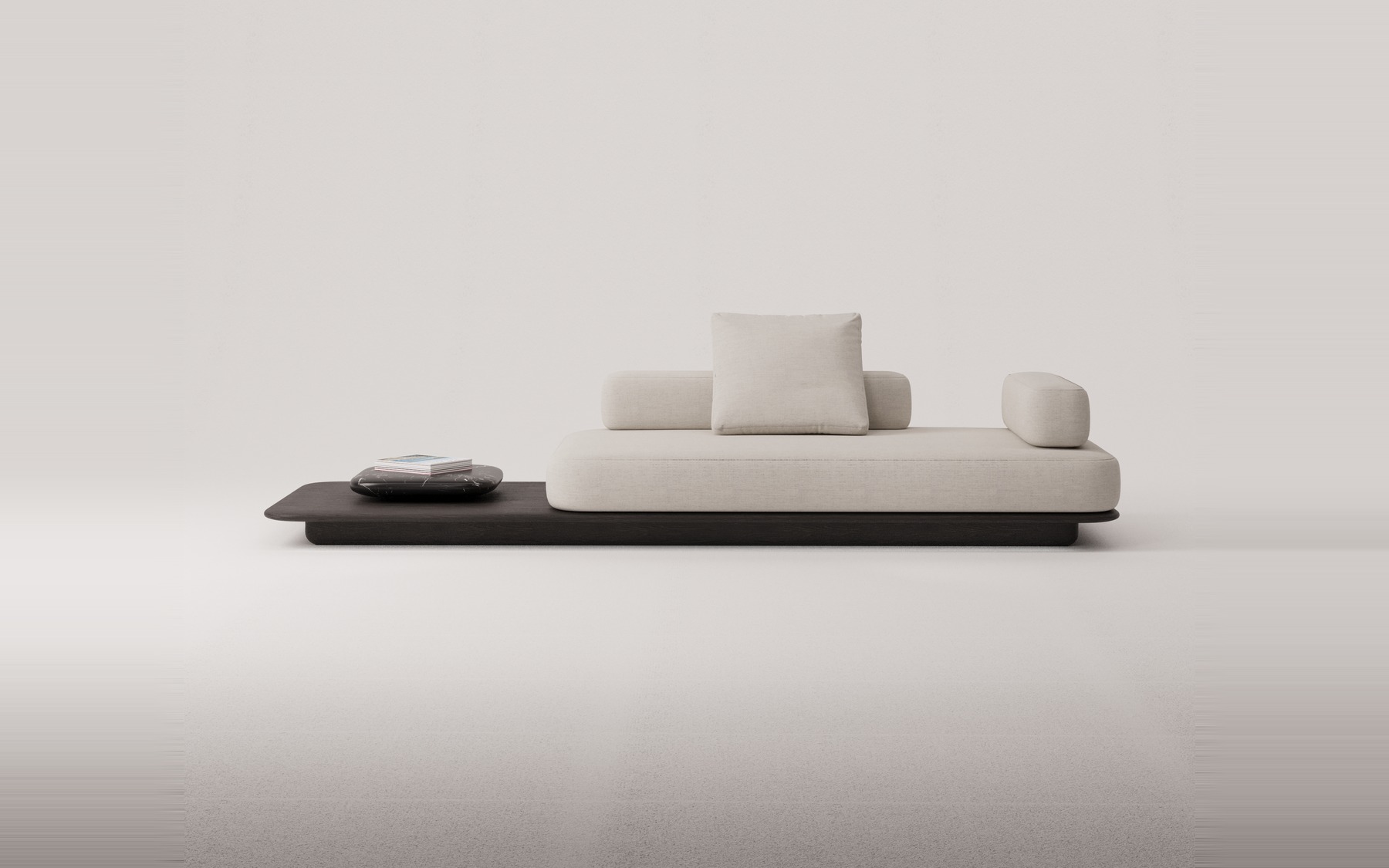 Sora ソファ — Charcoal Oak のプラットフォーム